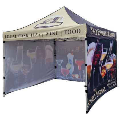 3m x 3m Gazebo (Inc 3 Walls)