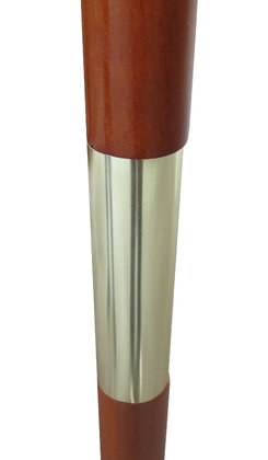2m Square Wooden Eco Parasol