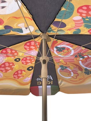 1.9m Square Aluminium Parasol
