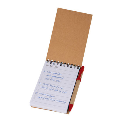 To do pad with pen
