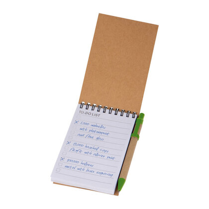 To do pad with pen