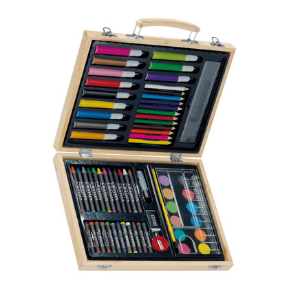 Big Wooden Painting Set Maxi