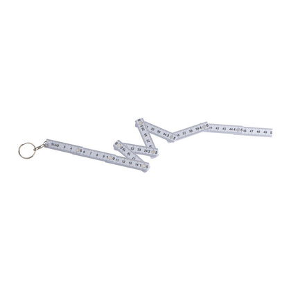 Keyring with Ruler