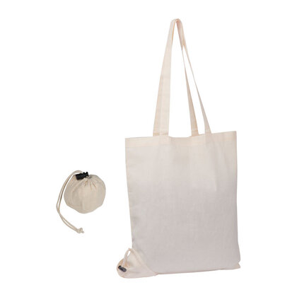 Foldable Cotton Bag Kleholm 100 g/m&sup2;