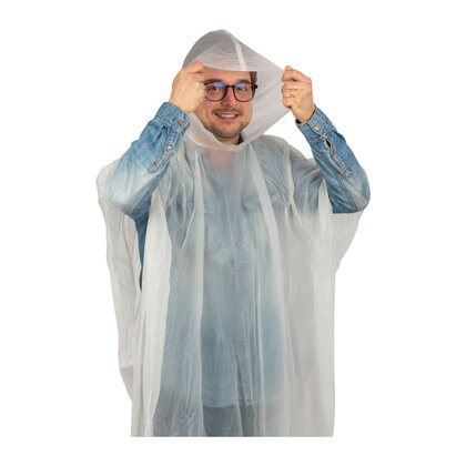 Compostable Rain Poncho Fleurus