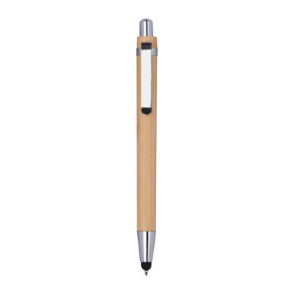 Bamboo ballpen with touch function