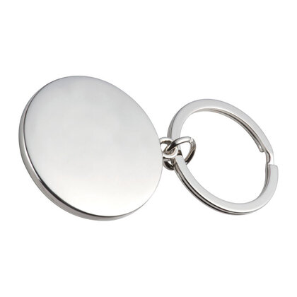 Metal Key Ring Smile