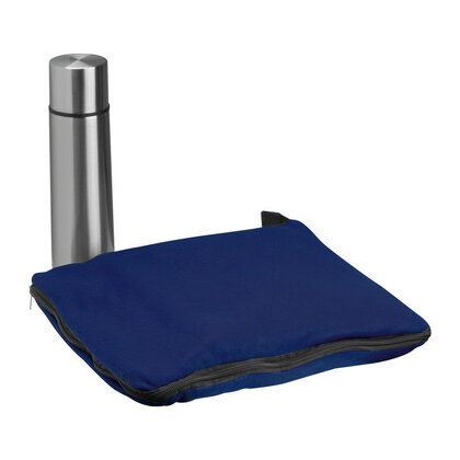 Set of Fleece Blanket and Thermo Flask Liverpool
