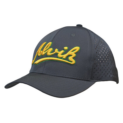 3978 - Premium Pioneer Sports Twill 6 Panel Cap with Tear Drop Perforations E169401