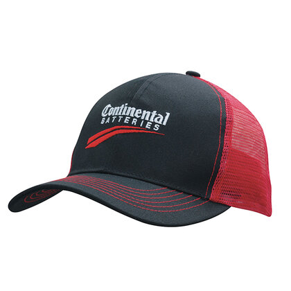 3819 - Breathable Poly Twill with Mesh Back E169604