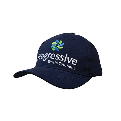 3986 - Organic Brushed Heavy Cotton Cap E169503