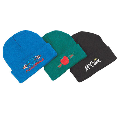 4243 - Rolled Up Acrylic Beanie Hat E169708
