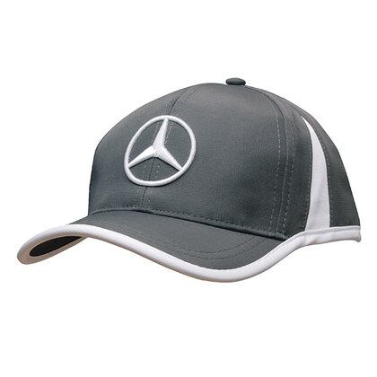 4004 - Brushed Heavy Cotton Cap with Inserts on the Peak and Crown E169607