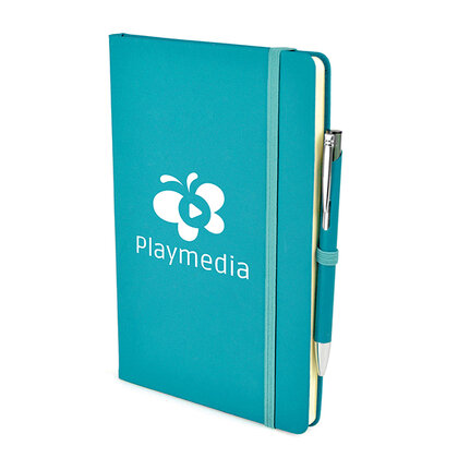 A5 COLOUR MOLE MATE DUO Notebook & Pen E166304
