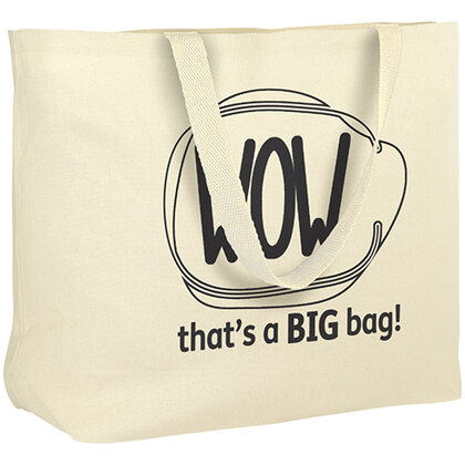 Harvel Eco 10oz Cotton Big Tote (Natural) E168712