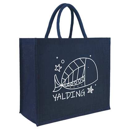 Yalding Eco Jute Shopper Tote (Dark Colours) E168707