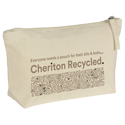 Cheriton Handy Recycled 10oz Pouch. E168605