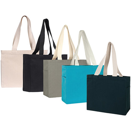 Cranbrook 10oz Recycled Cotton Canvas Tote Shopper (Colours) E168709