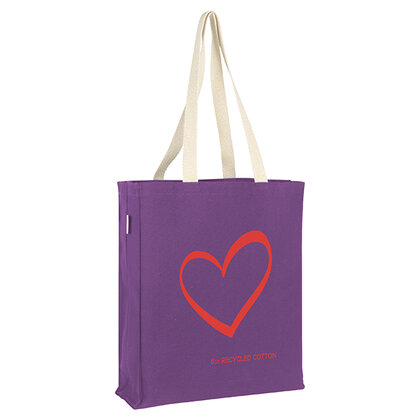 Aylesham Recycled 8oz Cotton Canvas Shopper Tote (Colours) E168711