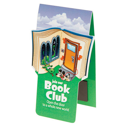 SHAPED FOLDING MAGNETIC BOOKMARK E1613208