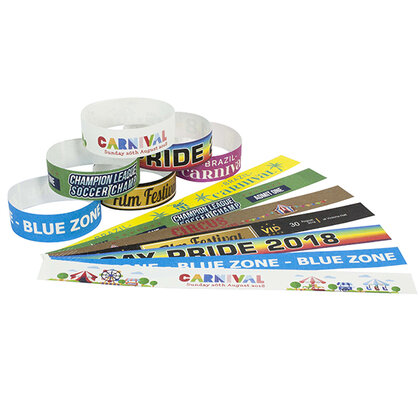 TYVEK SECURITY WRISTBANDS E167504