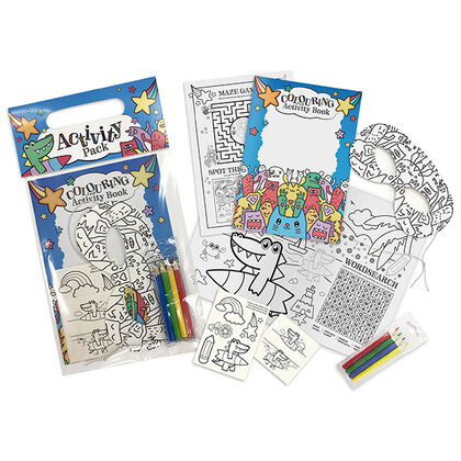 NEW COLOURING ACTIVITY PACK E1613404