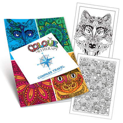 COLOURING THERAPY BOOK E1613405