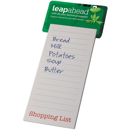 SHOPPING LIST MAGNET WITH NOTEPAD E1611608