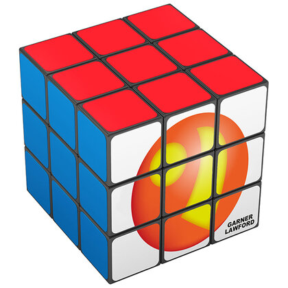 Express Rubik's Cube 3 x 3 (57mm) - 1 Face Printed E1614306