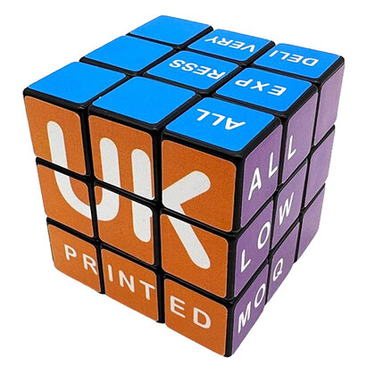 Express Rubik's Cube 3 x 3 (57mm) - All 6 Faces Printed E1614307