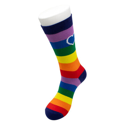 Jacquard Knitted Cotton Socks E1610505
