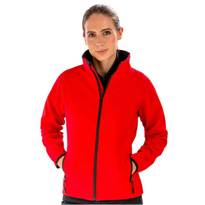 RS231F RESULT CORE LADIES PRINTABLE SOFT SHELL JACKET E1610205