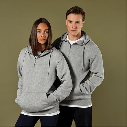 KK336 Kustom Kit 1/4 Zip Hoodie E1610105
