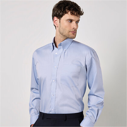 KK105 KUSTOM KIT PREMIUM LONG SLEEVE CLASSIC FIT OXFORD SHIRT E1610006