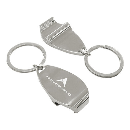 VANGUARD BOTTLE OPENER KEY RING E162604