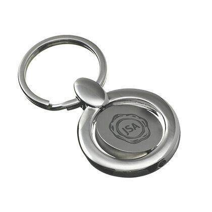 Rapalo Round Spinning Key Ring E1613907