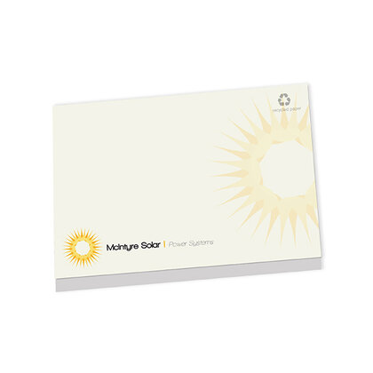 Recycled Sticky Notes  (A7) 105 x 75mm E165305