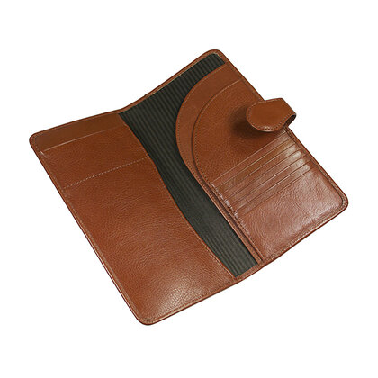 Eco-Verde Travel Wallet in Black or Tan E169104