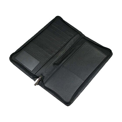 Melbourne Travel Wallet in Black E169107