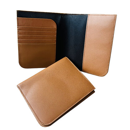 Smooth Leather Passport Wallet E169102