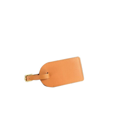 Smooth Leather Lugagge Tag E169304