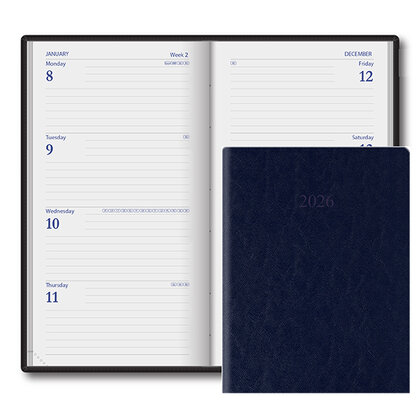 Plusfile Casebound Weekly Pocket Diary. E1614801