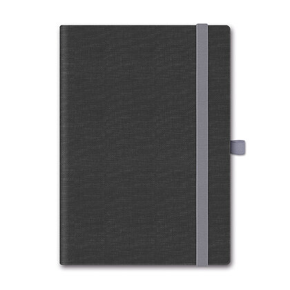 Moulton Textured Vegan Leather A5 Notebook E166407