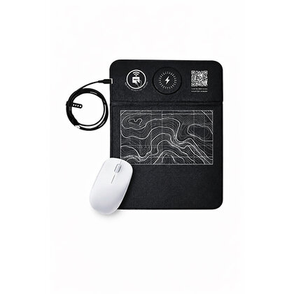 NFC MagSafe Wireless Charging PU Mousepad E166903