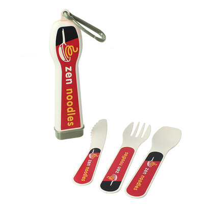 100% Recycled Lunch Mate Cutlery Set E1611407