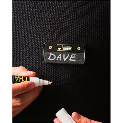 100% Recycled Chalkboard Name Badge E167605