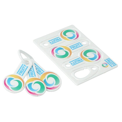 100% Recycled WalletMate Travel Tokens E1613707