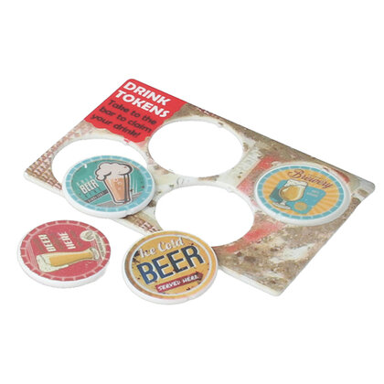 100% Recycled WalletMate Pop Tokens E1613706