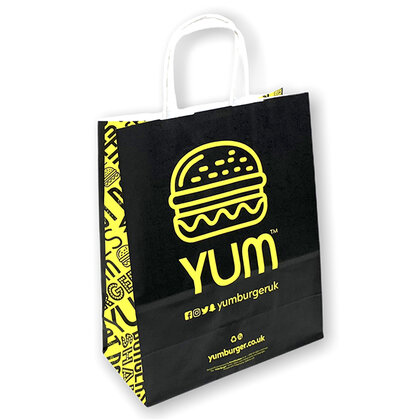 Kraft Paper Bag with Twisted Handles E169001
