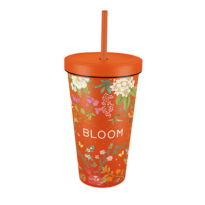 Mood GRS Recycled Tumbler with Straw 500ml E164304